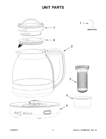 02 - Unit Parts parts for Kitchenaid Kettle 5KEK1322SSS1 from AppliancePartsPros.com