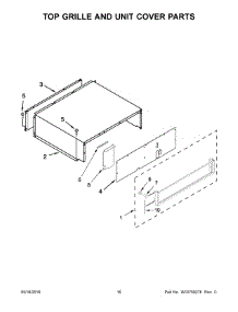 09 - Top Grille And Unit Cover Parts parts for Kitchenaid Refrigerator KBBL306EPA00 from AppliancePartsPros.com