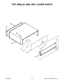 09 - Top Grille And Unit Cover Parts parts for Kitchenaid Refrigerator KBBR206ESS00 from AppliancePartsPros.com