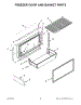 08 - Freezer Door And Basket Parts
