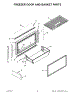08 - Freezer Door And Basket Parts
