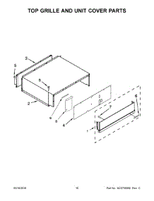 09 - Top Grille And Unit Cover Parts parts for Kitchenaid Refrigerator KBBR306ESS00 from AppliancePartsPros.com