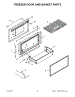 08 - Freezer Door And Basket Parts
