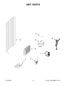 08 - Unit Parts parts for Kitchenaid Refrigerator KBBX104EPA0 from AppliancePartsPros.com