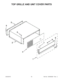 09 - Top Grille And Unit Cover Parts parts for Kitchenaid Refrigerator KBFC42FTS08 from AppliancePartsPros.com