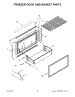 08 - Freezer Door And Basket Parts