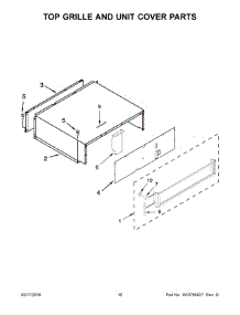 09 - Top Grille And Unit Cover Parts parts for Kitchenaid Refrigerator KBFN402EPA00 from AppliancePartsPros.com