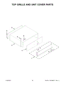 09 - Top Grille And Unit Cover Parts parts for Kitchenaid Refrigerator KBFN402ESS02 from AppliancePartsPros.com