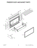 08 - Freezer Door And Basket Parts