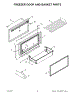 08 - Freezer Door And Basket Parts