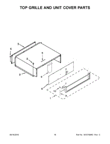 09 - Top Grille And Unit Cover Parts parts for Kitchenaid Refrigerator KBFN506EPA00 from AppliancePartsPros.com