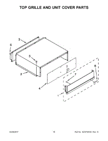 09 - Top Grille And Unit Cover Parts parts for Kitchenaid Refrigerator KBFN506ESS00 from AppliancePartsPros.com
