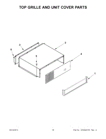 09 - Top Grille And Unit Cover Parts parts for Kitchenaid Refrigerator KBFO42FTX08 from AppliancePartsPros.com
