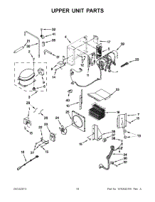 10 - Upper Unit Parts parts for Kitchenaid Refrigerator KBFO42FTX08 from AppliancePartsPros.com