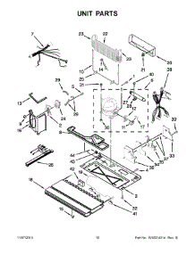 06 - Unit Parts parts for Kitchenaid Refrigerator KBFS25EVMS0 from AppliancePartsPros.com