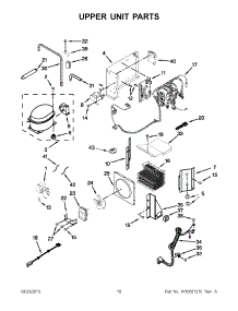 10 - Upper Unit Parts parts for Kitchenaid Refrigerator KBLC36FTS08 from AppliancePartsPros.com