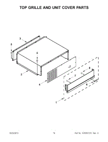 09 - Top Grille And Unit Cover Parts parts for Kitchenaid Refrigerator KBRC36FTS08 from AppliancePartsPros.com
