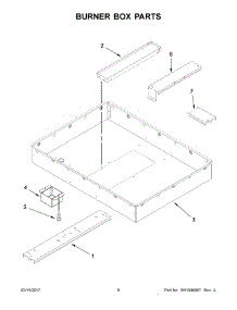 04 - Burner Box Parts parts for Kitchenaid Cooktop KCED606GBL00 from AppliancePartsPros.com