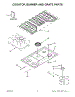 02 - Cooktop, Burner And Grate Parts