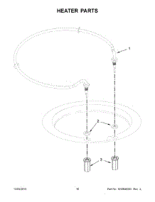 09 - Heater Parts parts for Kitchenaid Dishwasher KDFE104DBL0 from AppliancePartsPros.com