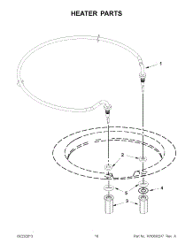 09 - Heater Parts parts for Kitchenaid Dishwasher KDTE554CSS0 from AppliancePartsPros.com