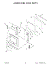06 - Lower Oven Door Parts