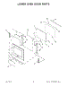 06 - Lower Oven Door Parts