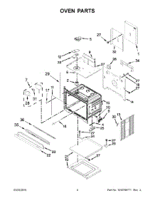 03 - Oven Parts parts for Kitchenaid Oven KEBS207ESS00 from AppliancePartsPros.com