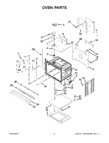 03 - Oven Parts parts for Kitchenaid Oven KEBS209ESS00 from AppliancePartsPros.com