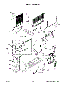 06 - Unit Parts parts for Kitchenaid Refrigerator KFFS20EYBL04 from AppliancePartsPros.com