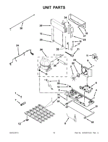 05 - Unit Parts parts for Kitchenaid Refrigerator KFIS29BBMS02 from AppliancePartsPros.com
