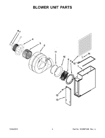 03 - Blower Unit Parts parts for Kitchenaid Cooktop KGCD807XBL02 from AppliancePartsPros.com