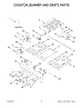 02 - Cooktop, Burner And Grate Parts