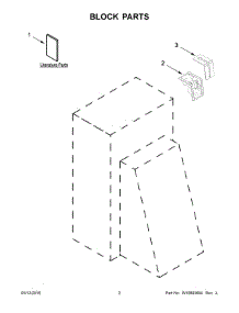 02 - Block Parts parts for Kitchenaid Cutlery KKFTR16SL0 from AppliancePartsPros.com