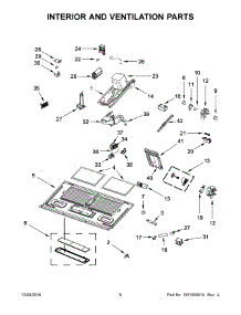 04 - Interior And Ventilation Parts parts for Kitchenaid Microwave KMHC319EBS1 from AppliancePartsPros.com