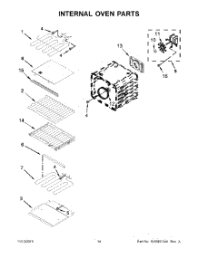 08 - Internal Oven Parts parts for Kitchenaid Oven KOCE507ESS04 from AppliancePartsPros.com