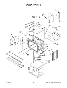 03 - Oven Parts parts for Kitchenaid Oven KODE307ESS00 from AppliancePartsPros.com