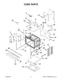 03 - Oven Parts parts for Kitchenaid Range KODE307ESS02 from AppliancePartsPros.com
