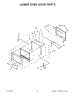 05 - Lower Oven Door Parts