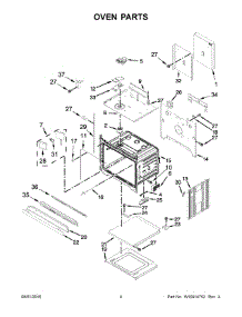 03 - Oven Parts parts for Kitchenaid Range KODT100ESS01 from AppliancePartsPros.com