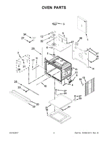 03 - Oven Parts parts for Kitchenaid Range KOSE507ESS02 from AppliancePartsPros.com