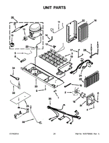 11 - Unit Parts parts for Kitchenaid Refrigerator KSC24C8EYP03 from AppliancePartsPros.com