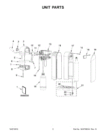02 - Unit Parts parts for Kitchenaid Soda Fountain KSS1121BU0 from AppliancePartsPros.com