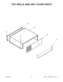 10 - Top Grille And Unit Cover Parts parts for Kitchenaid Refrigerator KSSO48FTX18 from AppliancePartsPros.com