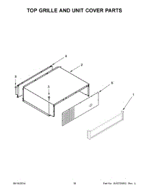 10 - Top Grille And Unit Cover Parts parts for Kitchenaid Refrigerator KSSO48FTX20 from AppliancePartsPros.com