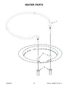 09 - Heater Parts parts for Kitchenaid Dishwasher KUDE70FXPA6 from AppliancePartsPros.com