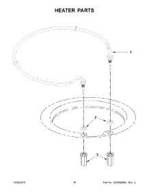 09 - Heater Parts parts for Kitchenaid Dishwasher KUDS30IXSSA from AppliancePartsPros.com