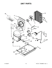 06 - Unit Parts parts for Kitchenaid Ice Maker KUIO18NNZS2 from AppliancePartsPros.com
