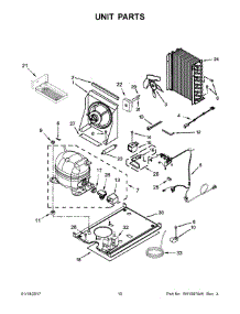06 - Unit Parts parts for Kitchenaid Ice Maker KUIX505ESS2 from AppliancePartsPros.com