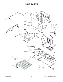 06 - Unit Parts parts for Maytag Refrigerator 7MF2976AEM02 from AppliancePartsPros.com